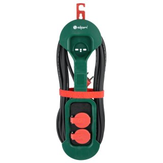 Przedłużacz IP44, 2 gniazda, 8 m