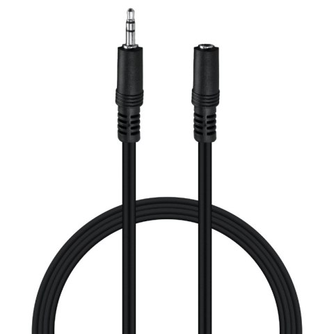 Przedłużacz JACK gniazdo-wtyk 3,5 mm, 5 m