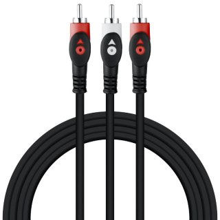 Przewód 2xRCA-mini JACK, 5 m