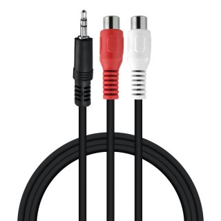 Przewód 2xgniazdo CINCH-mini JACK, 1,5 m