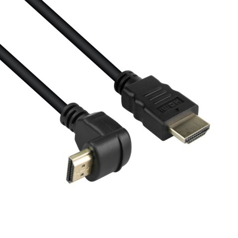 Przewód HDMI kątowy 90°, 1,5 m