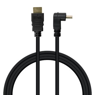 Przewód HDMI kątowy 90°, 1,5 m
