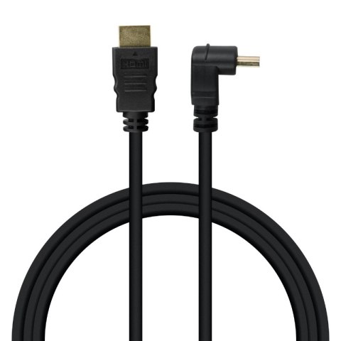 Przewód HDMI kątowy 90°, 1,5 m