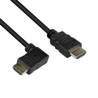 Przewód HDMI kątowy płaski, 1,5 m
