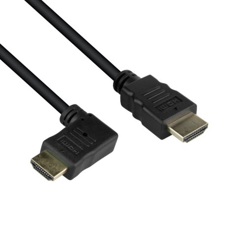 Przewód HDMI kątowy płaski, 1,5 m
