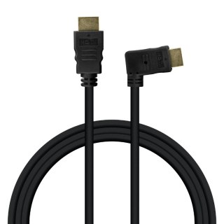 Przewód HDMI kątowy płaski, 1,5 m