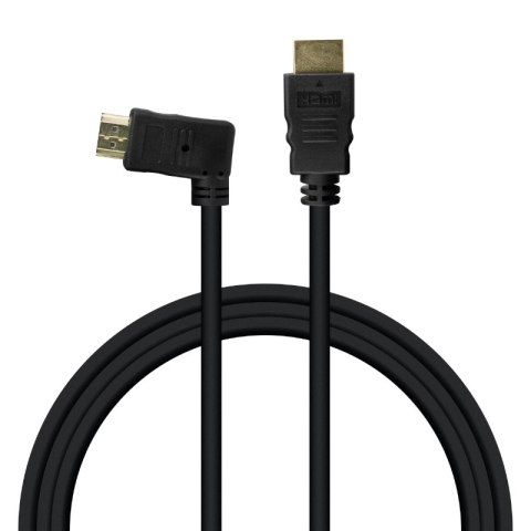 Przewód HDMI kątowy płaski, 1,5 m
