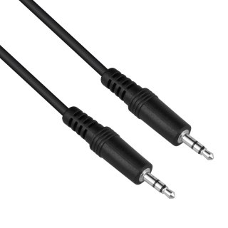 Przewód JACK-JACK 3,5 mm, 0,8 m