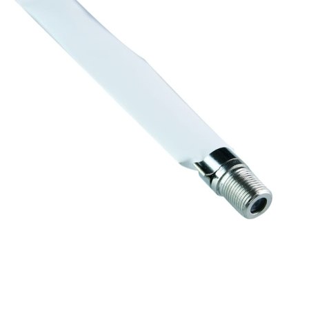 Przewód antenowy podokienny typu F, 20 cm, biały