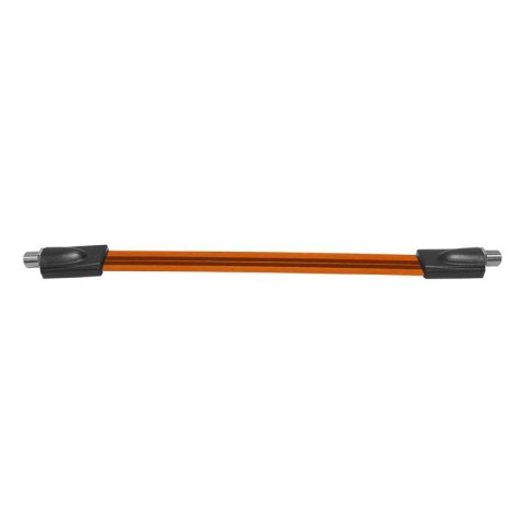 Przewód antenowy podokienny typu F, 30 cm, pomarańczowy