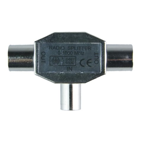 Trójnik antenowy metalowy