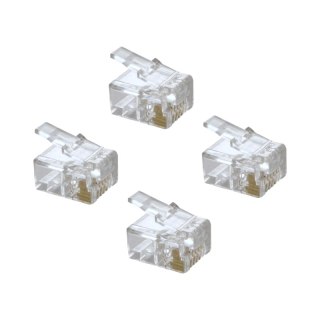 Wtyk RJ11, 4 szt.