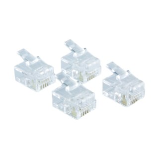 Wtyk RJ11, 4 szt.