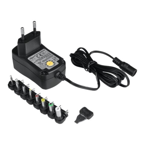 Zasilacz uniwersalny, 18 W, 1500 mA, 8 końcówek