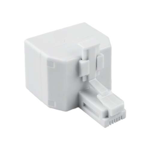 Złączka RJ45, wtyk - 2 gniazda