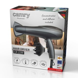 Camry Suszarka do włosów - 2200W + dyfuzor