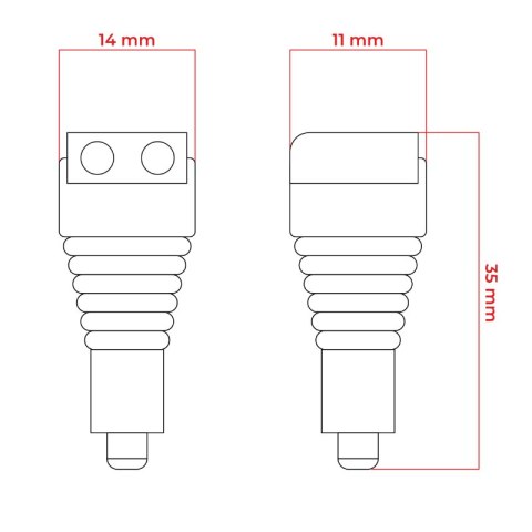 Gniazdo DC z szybkozłączem, 5.5 x 2.1 mm