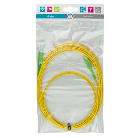 Kabel światłowodowy patchcord, simplex, 10 m