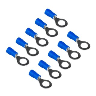 Konektor izolowany oczkowy, M6, 2,5 mm2, niebieski, 10 szt.