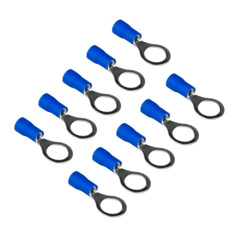 Konektor izolowany oczkowy, M8, 2,5 mm2, niebieski, 10 szt.