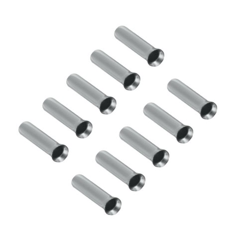 Konektor izolowany tulejka miedziana 8 mm, 0,75 mm2, niebieski, 100 szt.