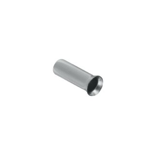 Konektor izolowany tulejka miedziana 8 mm, 1,5 mm2, czarny, 100 szt.