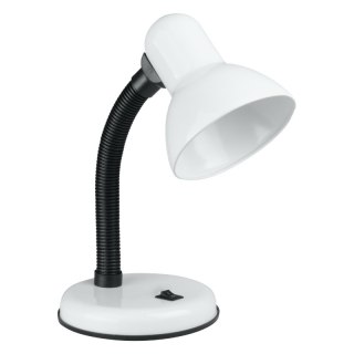 Lampka biurkowa, E27, biała DPM