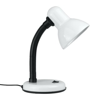Lampka biurkowa, E27, biała DPM