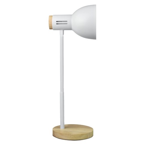Lampka biurkowa E27, biała