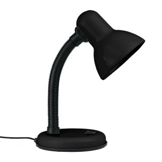 Lampka biurkowa, E27, czarna DPM