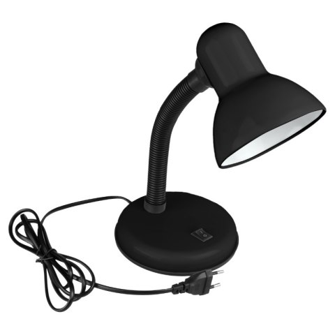 Lampka biurkowa, E27, czarna DPM