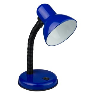 Lampka biurkowa E27, niebieska