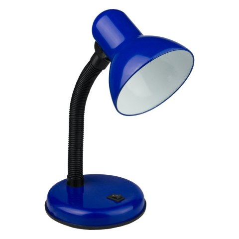 Lampka biurkowa E27, niebieska