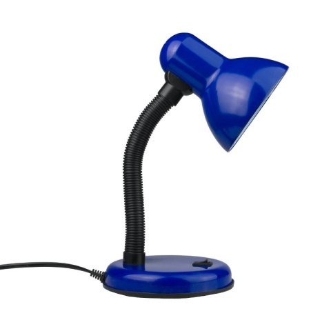 Lampka biurkowa E27, niebieska