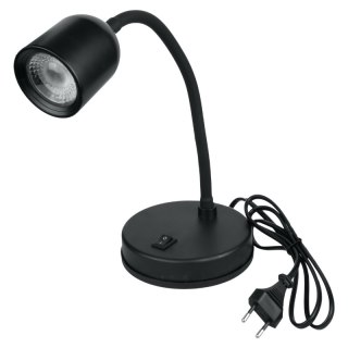 Lampka biurkowa LED, 4 W, 320 lm, 4000 K, czarna DPM