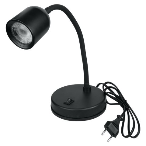 Lampka biurkowa LED, 4 W, 320 lm, 4000 K, czarna DPM