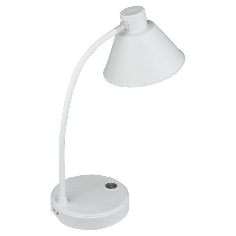 Lampka biurkowa LED, ładowalna, 150 lm, 3000/4000/6400 K, biała