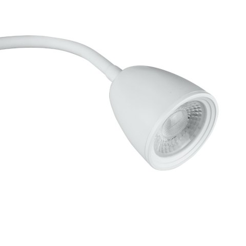Lampka biurkowa LED z klipsem, 4 W, 420 lm, 4000 K, biała DPM
