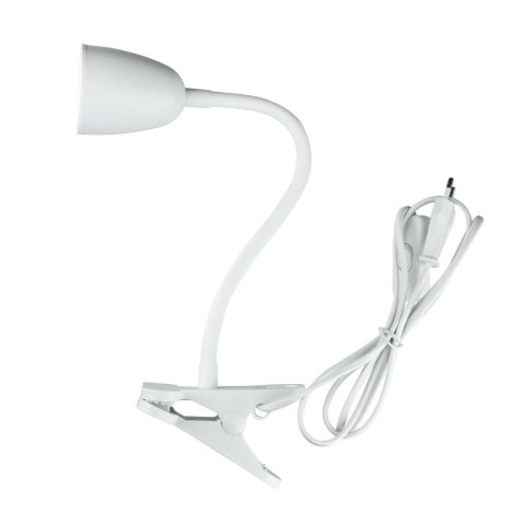 Lampka biurkowa LED z klipsem, 4 W, 420 lm, 4000 K, biała DPM