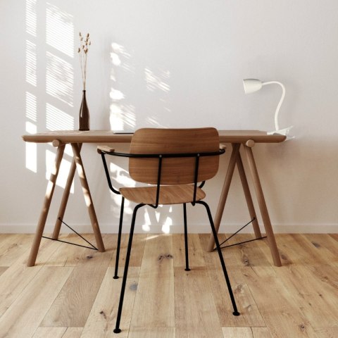 Lampka biurkowa LED z klipsem, 4 W, 420 lm, 4000 K, biała DPM