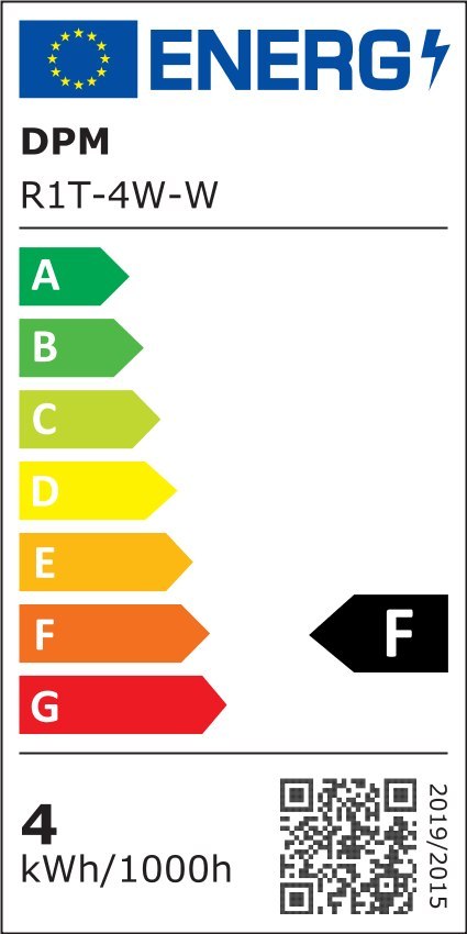 Lampka biurkowa LED z klipsem, 4 W, 420 lm, 4000 K, biała DPM