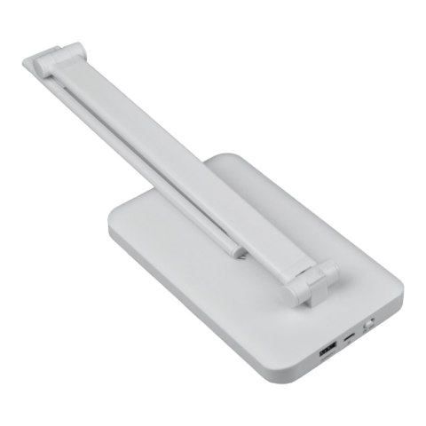 Lampka biurkowa LED z ładowarką indukcyjną, 3,6 W, 142 lm, 6000 K, biała