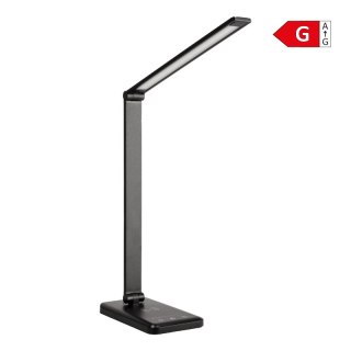 Lampka biurkowa LED z ładowarką indukcyjną, 5 W, 400 lm, 3000-6000 K, biała
