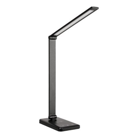 Lampka biurkowa LED z ładowarką indukcyjną, 5 W, 400 lm, 3000-6000 K, biała