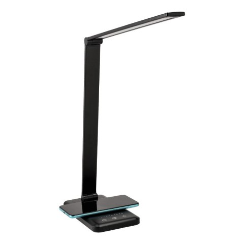 Lampka biurkowa LED z ładowarką indukcyjną, 5 W, 400 lm, 3000-6000 K, biała