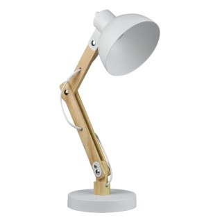 Lampka biurkowa składana E27, biała