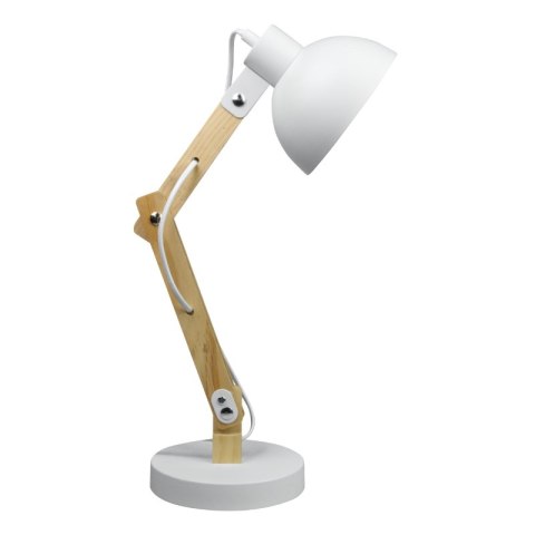 Lampka biurkowa składana E27, biała