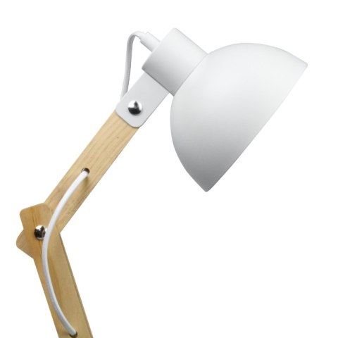 Lampka biurkowa składana E27, biała