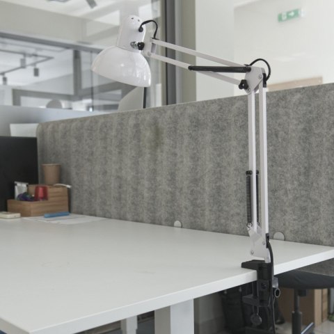 Lampka biurkowa składana E27, biała