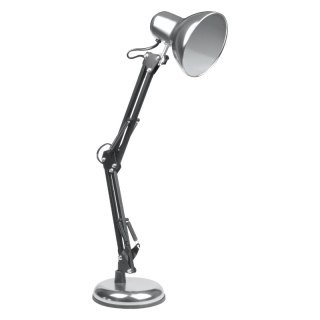 Lampka biurkowa składana E27, chrom